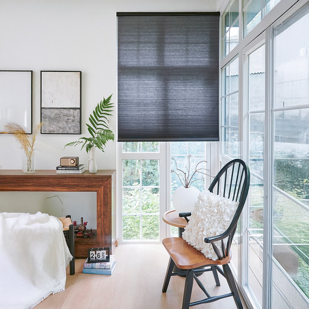 American Blinds: No Drill Light Filtering Cellular Shades